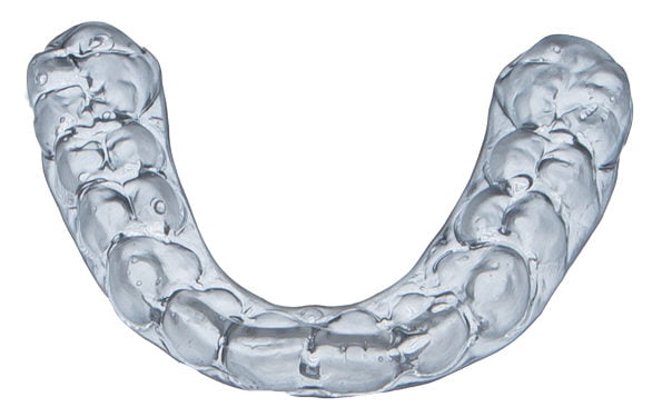 Slim Fit custom night guard for mild teeth grinding and clenching