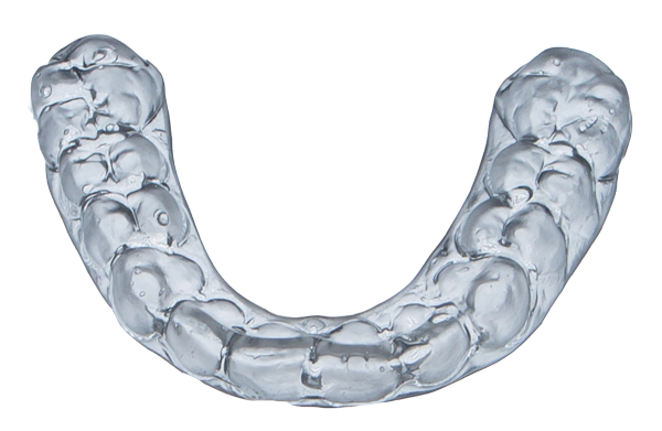 Slim Fit custom night guard for mild teeth grinding and clenching